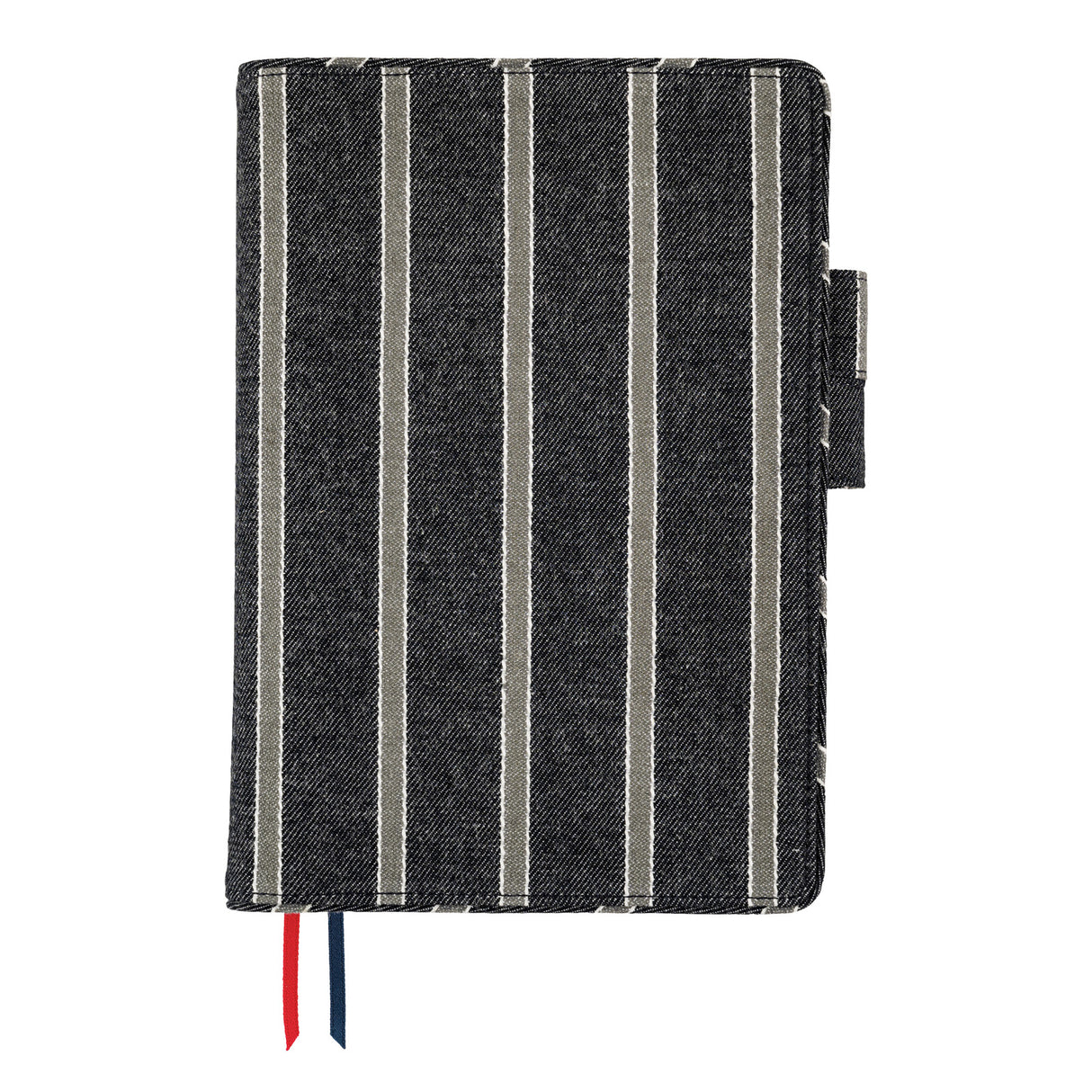 Hobonichi 2025 A5 Cover Lined Fabric Twill (Navy x Gray)