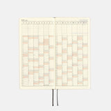 Hobonichi 2025 Weeks White Line Ivory