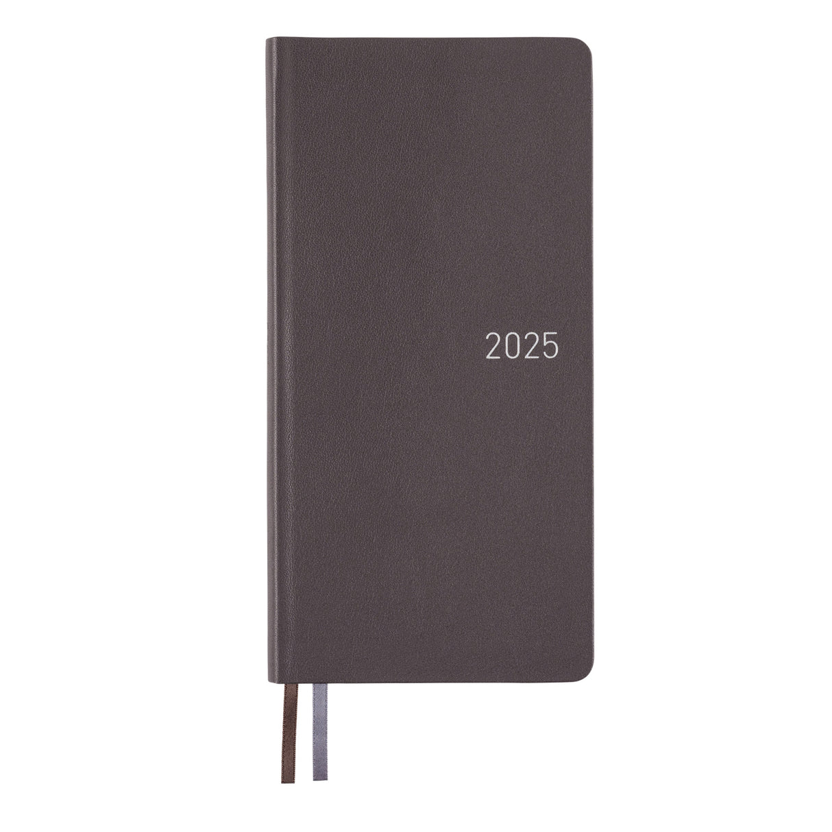 Hobonichi 2025 Weeks Leather Steel Gray