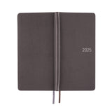 Hobonichi 2025 Weeks Leather Steel Gray