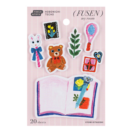 Yumi Kitagishi Hobonichi Sticky Note Tabs - My Room