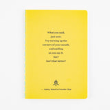 Fireside Chat Notebook - Blank (B6 Size)