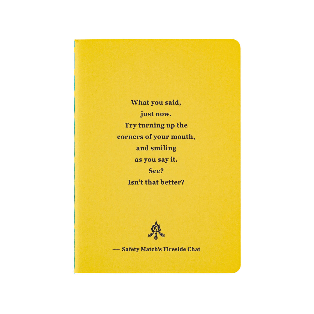 Fireside Chat Notebook - Blank (B7 Size)