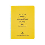 Fireside Chat Notebook - Blank (B7 Size)