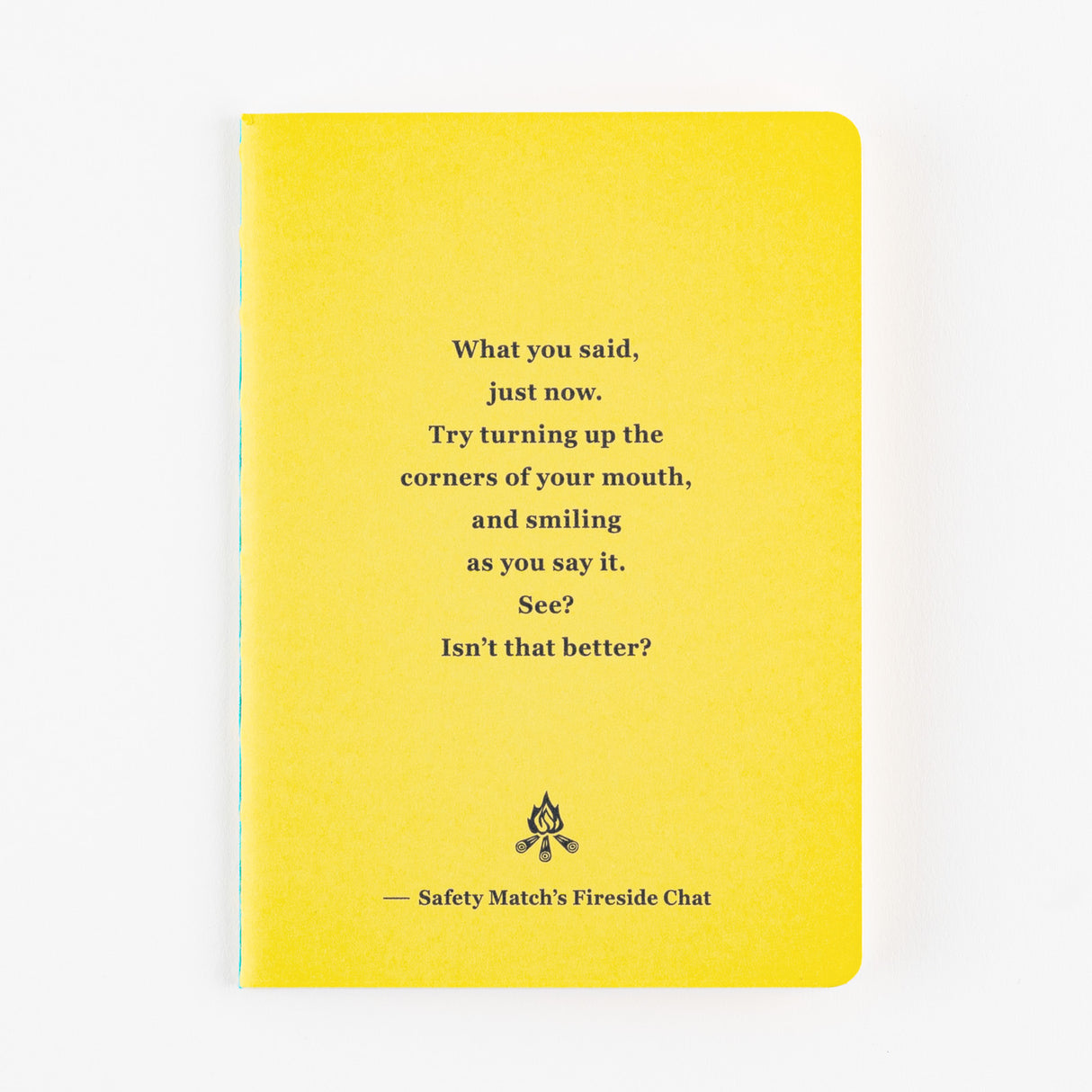 Fireside Chat Notebook - Blank (B7 Size)