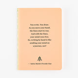 Fireside Chat Notebook - Lined (B7 Size)