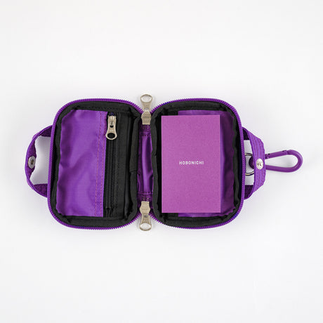 Hobonichi POTR Mini Wallet - Stroll Jr. (Purple)