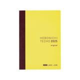 Hobonichi Techo 2025 Japanese Original Avec Books (January Start) A6