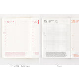 English Planner Book 2025 [A6/Jan Start/Mon Start]