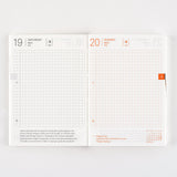 English Planner Book 2025 [A6/Jan Start/Mon Start]