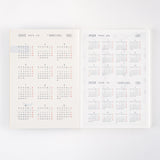 Hobonichi Techo 2025 Japanese Day-Free Book A6 Size