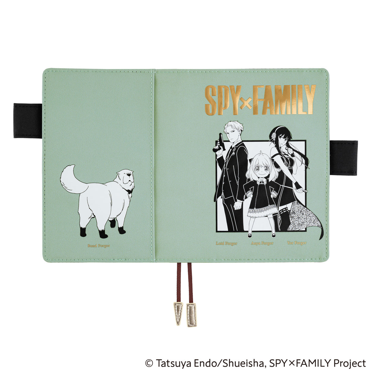 Hobonichi 2025 A6 Cover SPY x FAMILY Forger Family