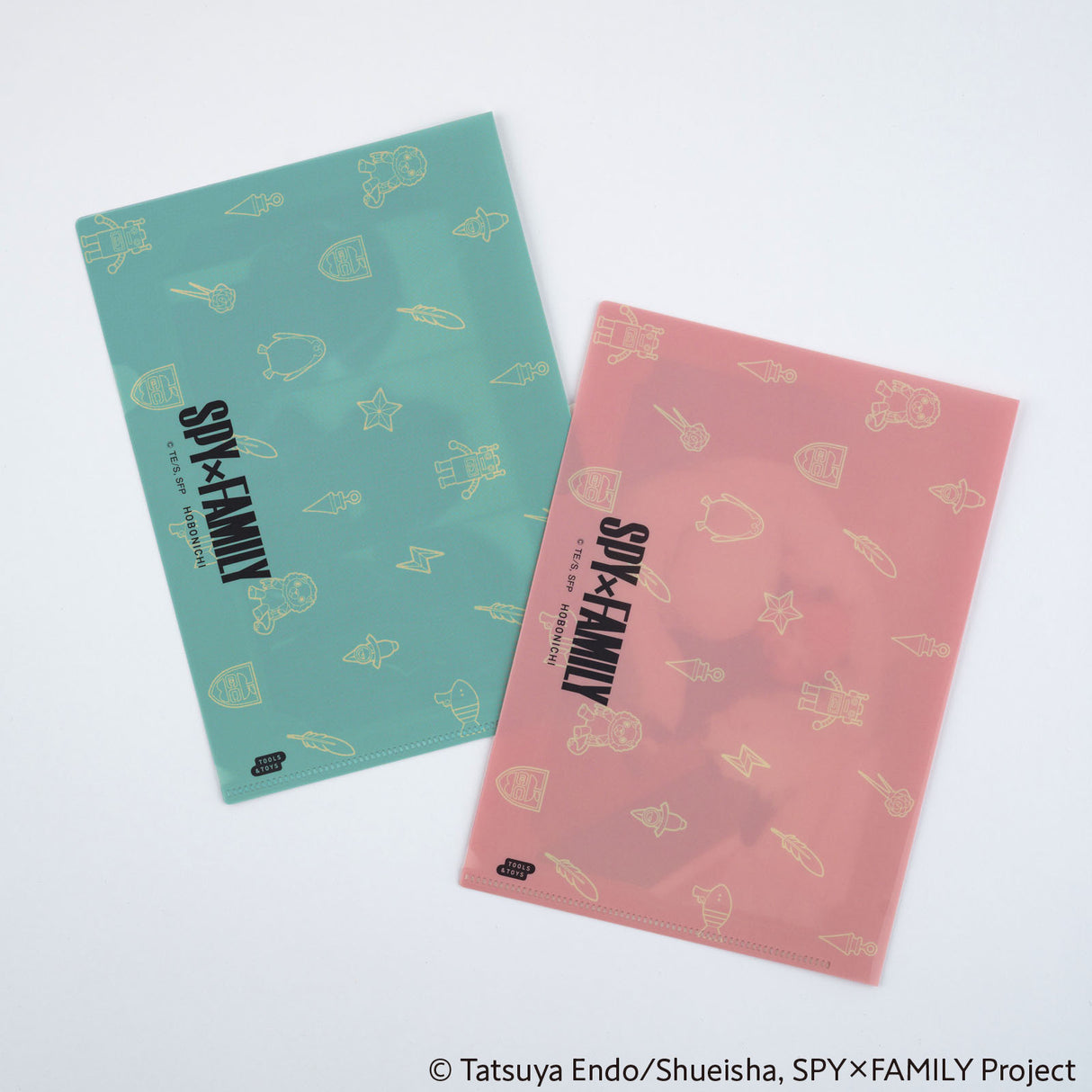 SPY x FAMILY Hobonichi Clear Folder Set of 2 for A5 Size