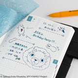 SPY x FAMILY Hobonichi Stencil