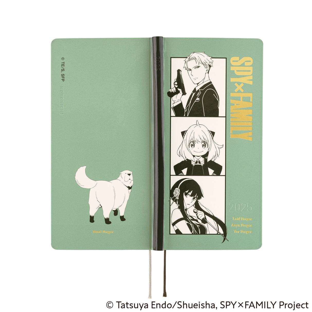 Semanas 2025 de Hobonichi SPY x FAMILY Forger Family