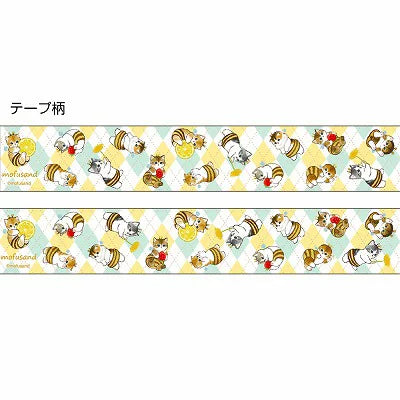 Mofusand Cat Bee Masking Tape