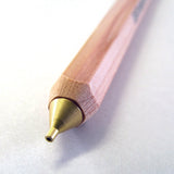 OHTO Wooden Mechanical Pencil 0.5mm- Yellow