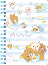 Cuaderno de disfraces con el tema del océano de Rilakkuma 