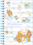 Cuaderno de disfraces con el tema del océano de Rilakkuma 