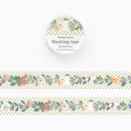 Forget Me Not Washi Tape Schinako Moriyama