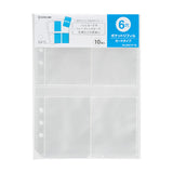 OTONA Sticker File Pocket Refills for Cards (6-hole)