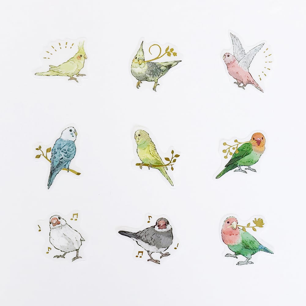 Bird Flake Sticker MILINA