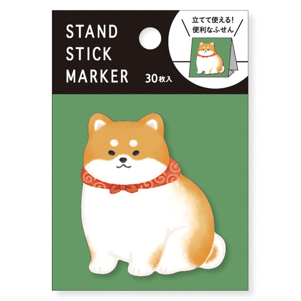 Shiba Inu Red Sticky Notes