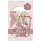 Fleuriere Flake Sticker Dusty Pink