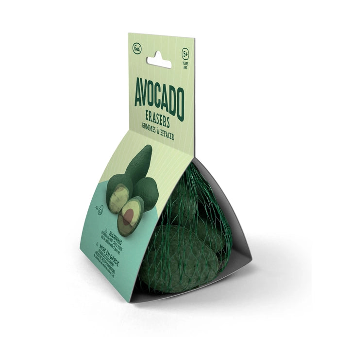 Avocado Erasers - Bag of 4