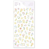 One's Daily Life Flower Sticker