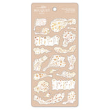 Beige Flower Bouquet Sticker