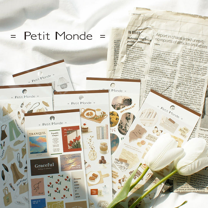 Interior Photo Sticker Petit Monde