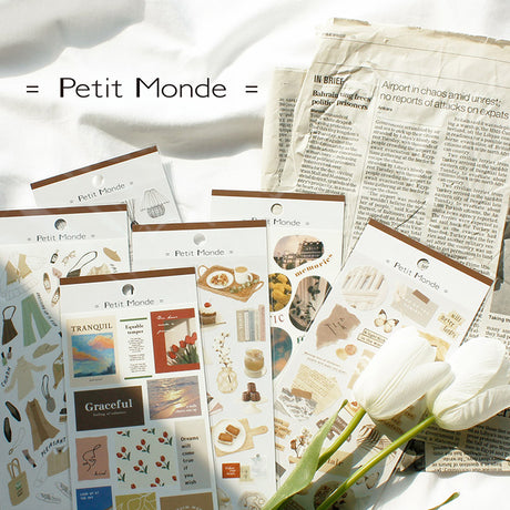 Pegatinas de moda Petit Monde