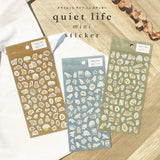 Quiet Life Bear Mini Sticker