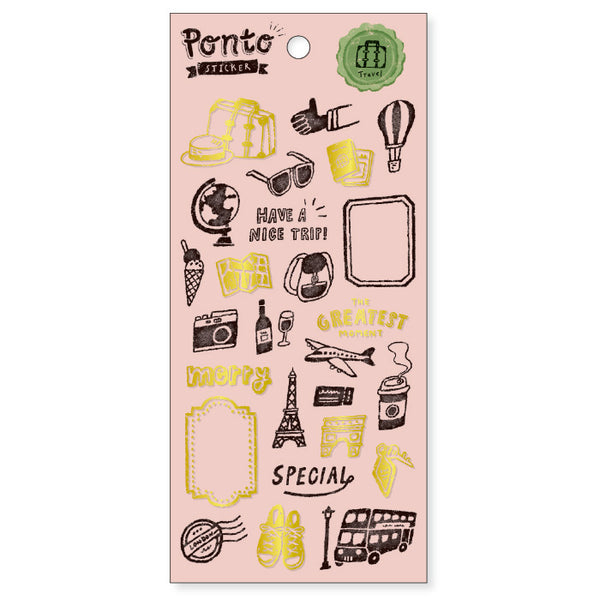 Ponto Sticker Travel