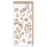 Paper & Plant Sticker Brown (2 sheets of stickers)