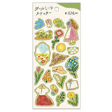 Picking Flowers Sticker