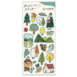 Walking In The Forest Sticker