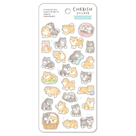 Shiba Dog Cherish Sticker