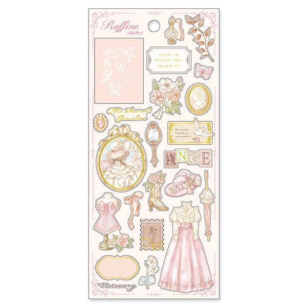 Mind Wave Raffine Sticker Rose Pink