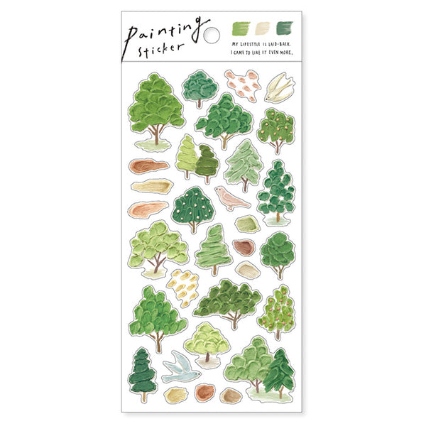 Forest Painting Sticker