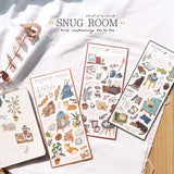 Flower Snug Room Sticker