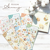 Flower Room Arrangement Sticker