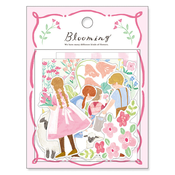 Blooming Flake Sticker Pink