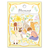 Blooming Flake Sticker Yellow