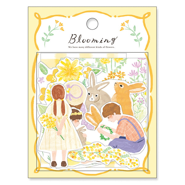 Blooming Flake Sticker Yellow