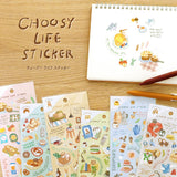 Coffee Break Choosy Life Sticker