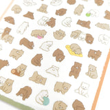 Puchi Fuwa Sticker Bear