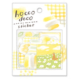 Hocco Deco Flake Sticker Yellow