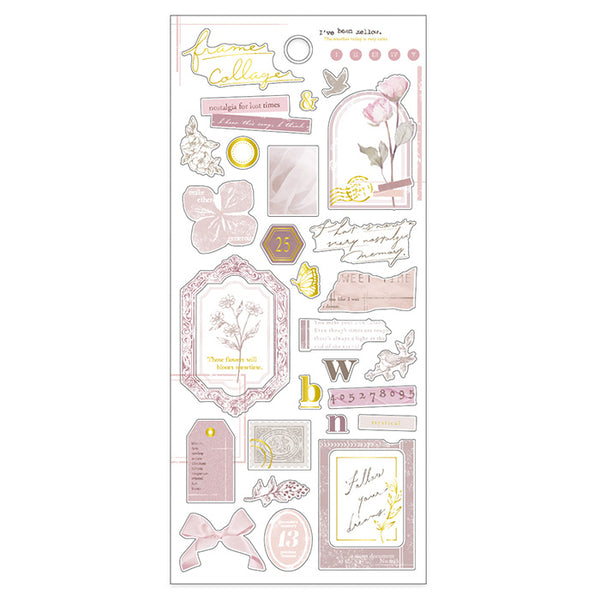 Pink Frame Collage Sticker